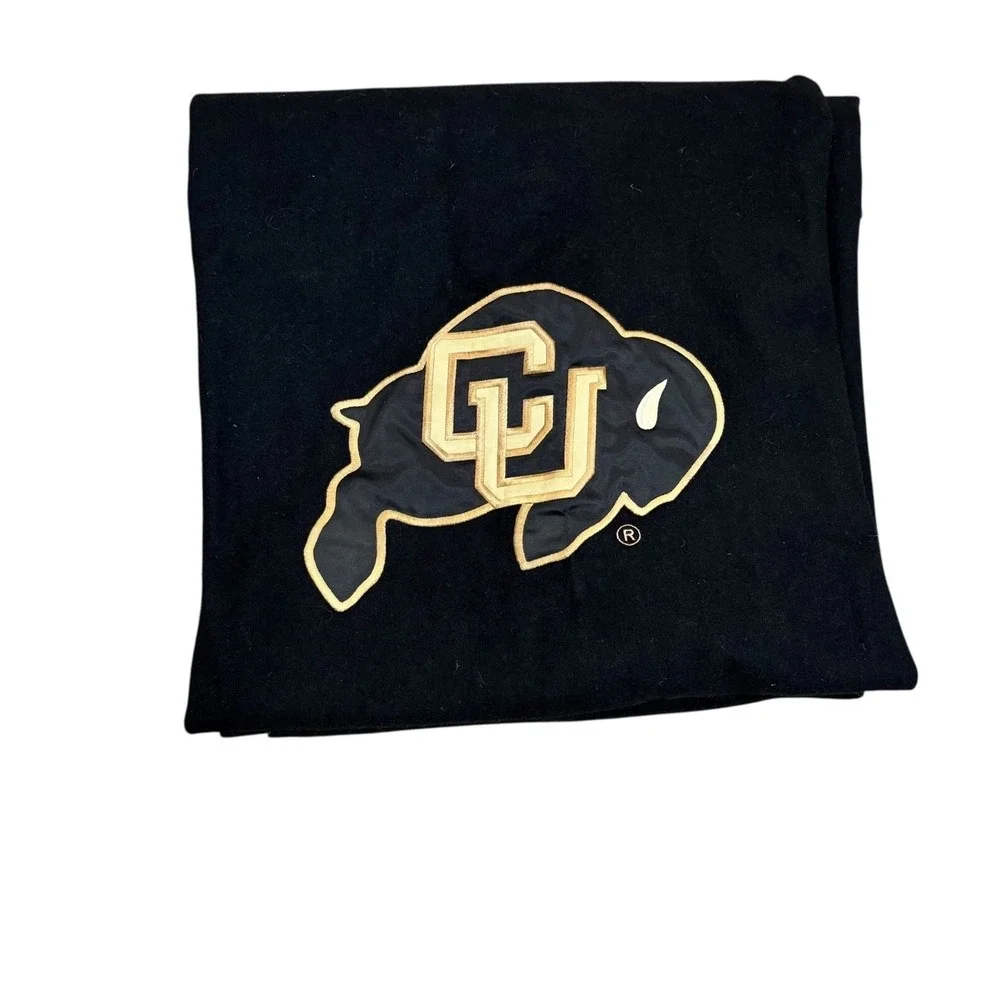VTG Varsity Athletic Colorado University Buffaloes Stadium Wool Blanket Rare HTF